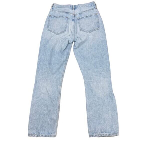 AGOLDE Riley High Rise Straight Crop Size 24 Shatter - Picture 3 of 6